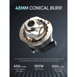 HIBREW G5: Precise Grind, Perfect Coffee Every Time