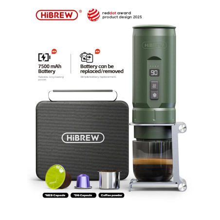 HIBREW Portable Espresso Maker: On-the-Go Coffee Bliss