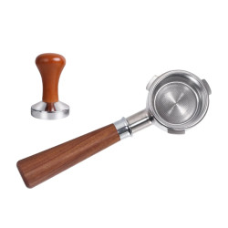 HIBREW H7A/H7 Espresso Pro : porte-filtre et tasseur sans fond