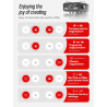 מכונת אספרסו HIBREW H10A: בקרת טמפ' ועוצמת קול מדויקת