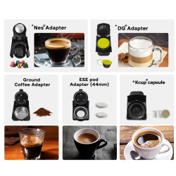 HIBREW 5in1 Coffee Maker: Espresso, Pods & More