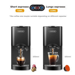 HIBREW 5in1 Coffee Maker: Espresso, Pods & More