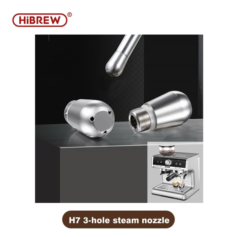 Machine à expresso HIBREW : grains de café de qualité supérieure et contrôle de la vapeur