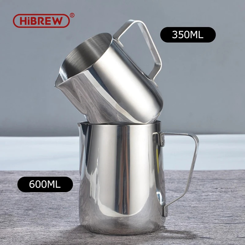 HIBREW Nerezová pěnová nádoba na Latte Art