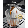 HIBREW espresso automāts: 20 bāru spiediens, vizuāla temperatūras kontrole