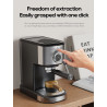 HIBREW espresso automāts: 20 bāru spiediens, vizuāla temperatūras kontrole