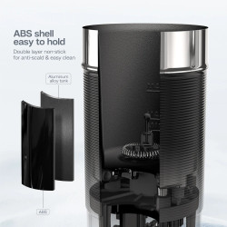 HIBREW Automatic Milk Frother for Latte & Cappuccino