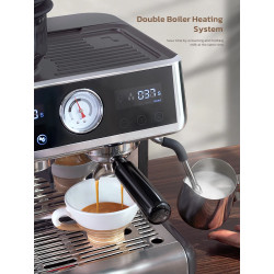 HIBREW Dual Boiler Espresso Machine: Barista-Grade Coffee