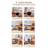HIBREW 3-in-1 Espresso & Cappuccino Maker - Auto Froth