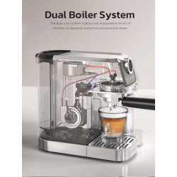 HIBREW 3-in-1 Espresso & Cappuccino Maker - Auto Froth