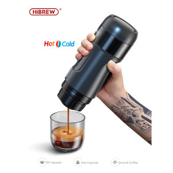 HIBREW Portable Espresso Maker: Car & Home Brewing