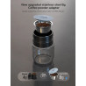 HIBREW Portable Espresso Maker: Car & Home Brewing