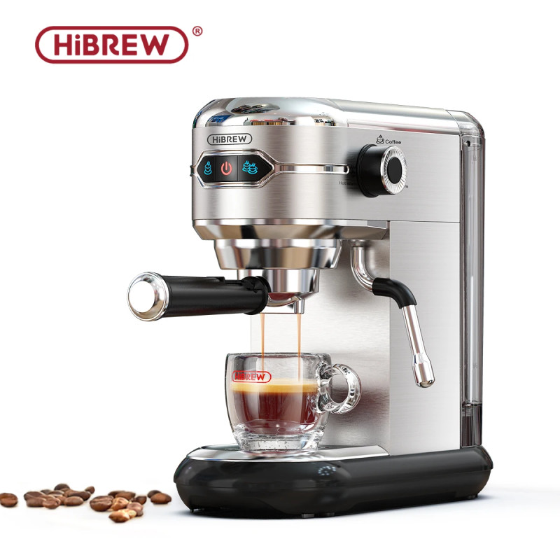 HIBREW Espresso & Cappuccino Machine - Compact, Powerful Brewing