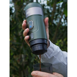 Machine à expresso portable HIBREW : café pour la voiture, la maison et le camping