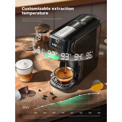 HIBREW 6-in-1 Capsule Coffee Maker: Hot & Cold Espresso